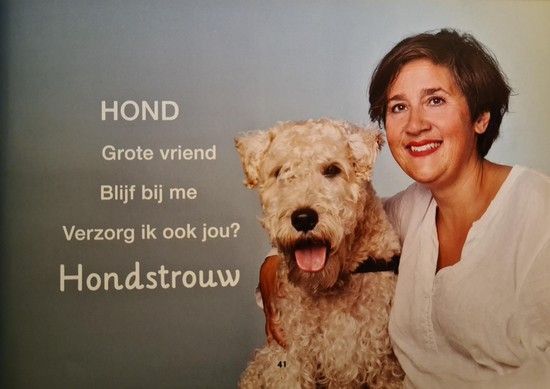 Annelies Boen met hulphond LC Magazine april 2019.jpg