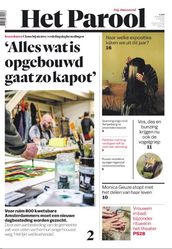 Voorpagina Parool dagbesteding 4 januari 2023.jpg